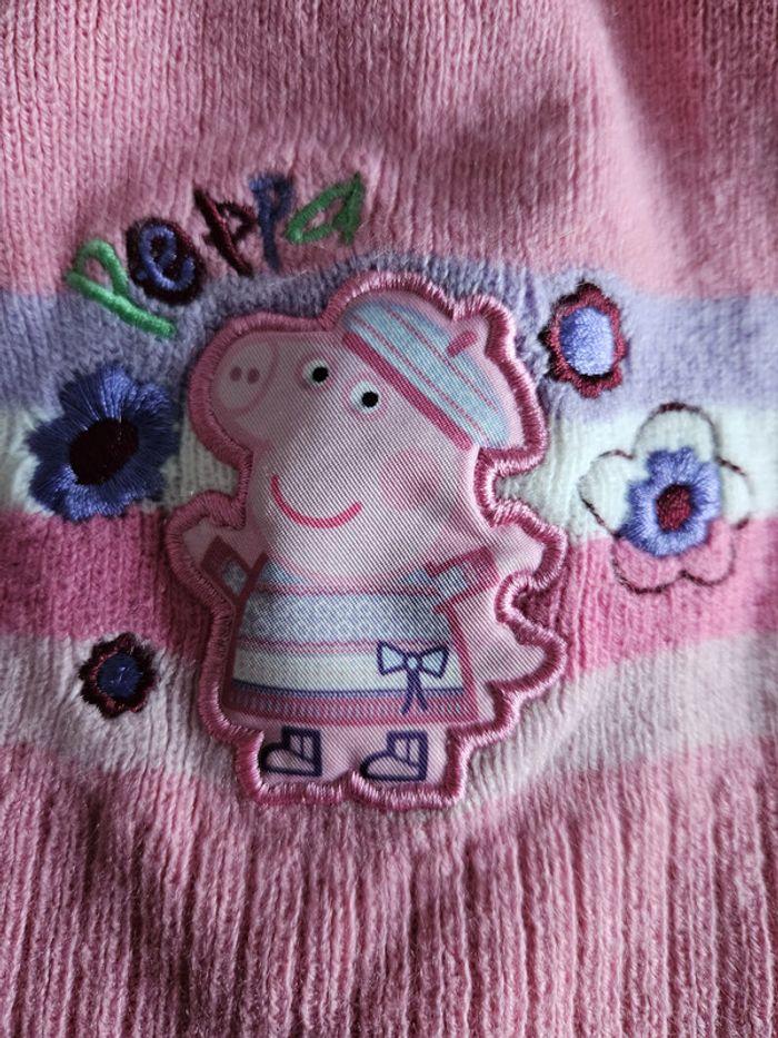 Bonnet hiver enfant fille - rose - taille unique enfant - Peppa Pig - photo numéro 6