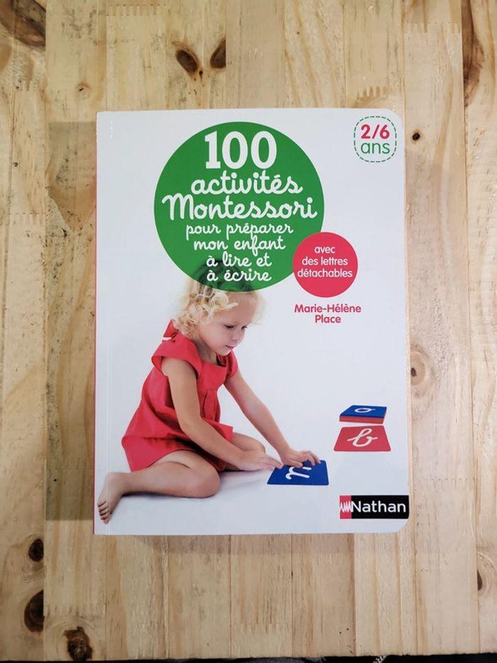 100 Activités Montessori Pour Préparer Mon Enfant À Lire Et À Écrire - photo numéro 1