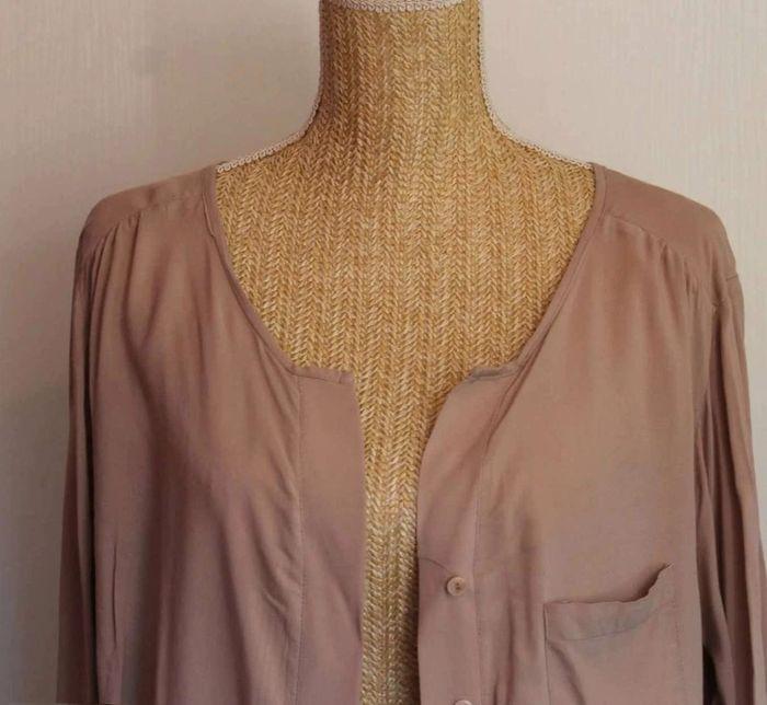 Chemise  légère - Beige  -  Manches  longues  -  Mim - 44 - photo numéro 9