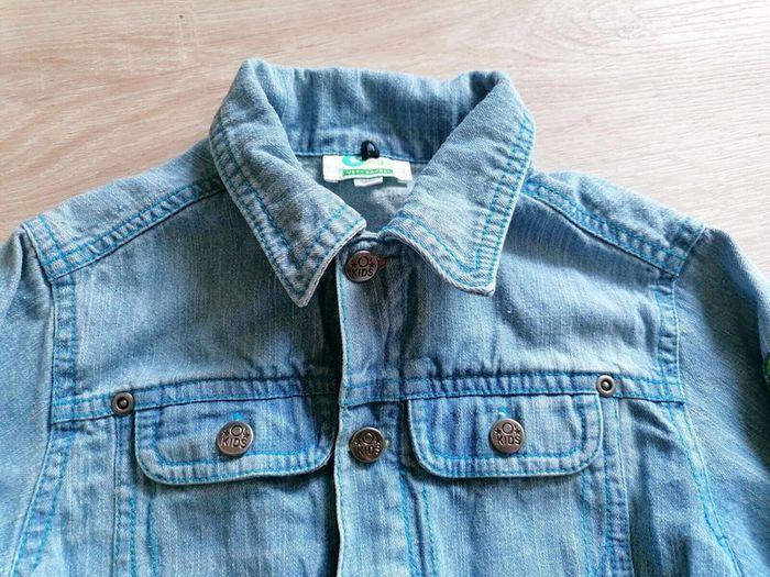 lot blouson en jeans + blouson sans manche 3 ans - photo numéro 4