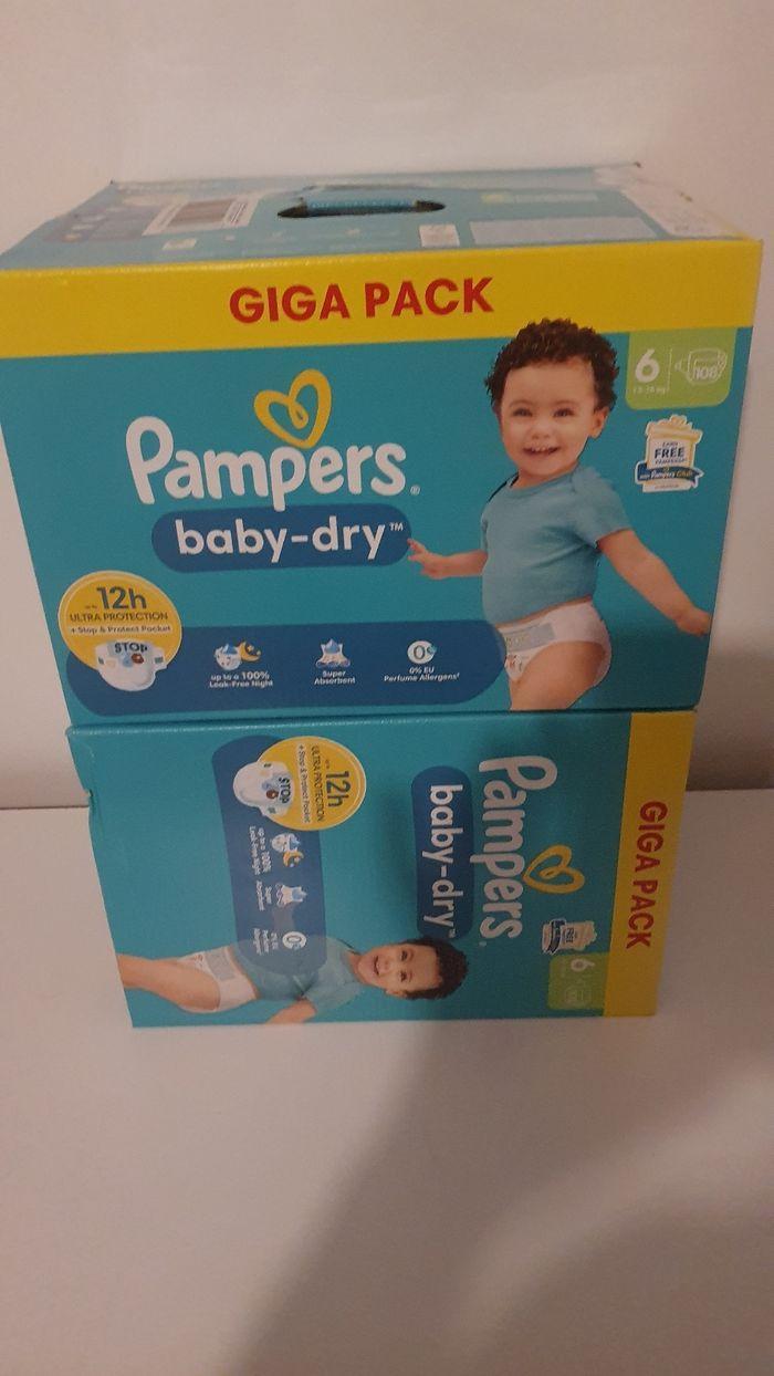 2 lots de couche pampers taille 6 et taille 5 pampers pants - photo numéro 3