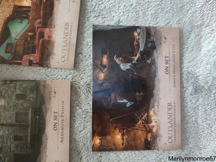 Set complet 9 cartes on set Outlander cryptozoic - photo numéro 2