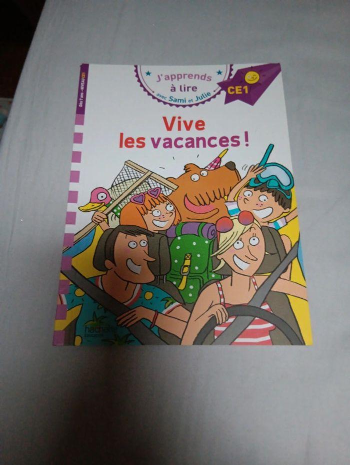 Livre Sami et Julie Vive les vacances - photo numéro 1