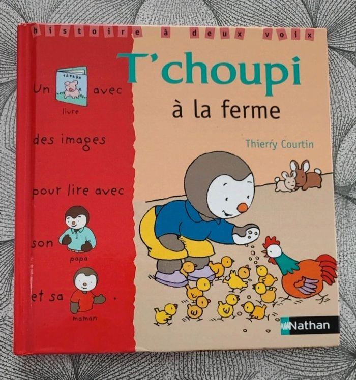 Livre T'choupi a la ferme - photo numéro 1