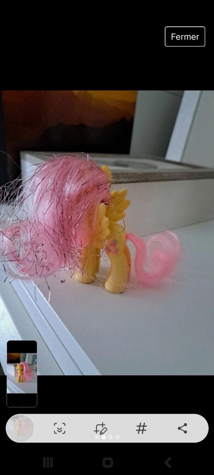 My little pony g4 fluttershy crinière scintillante - photo numéro 2