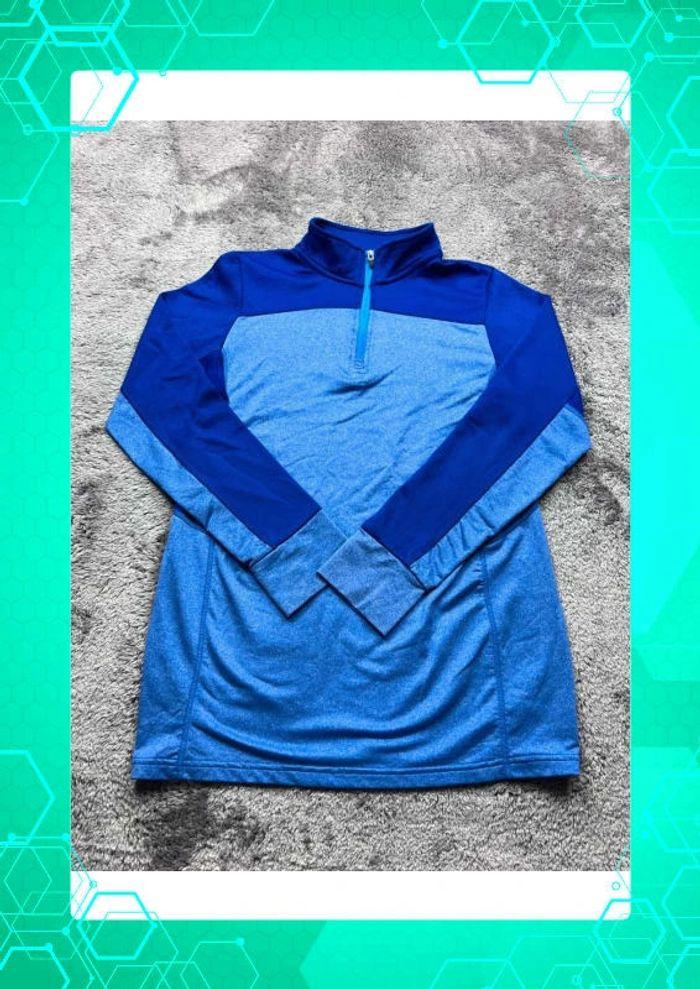 👕 Sweat de sport running cycliste champion Bleu Taille XS 👕 - photo numéro 1