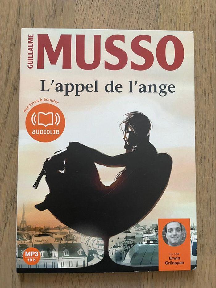 Livre audio Audiolib - L’appel de l’ange - Guillaume Musso - photo numéro 1