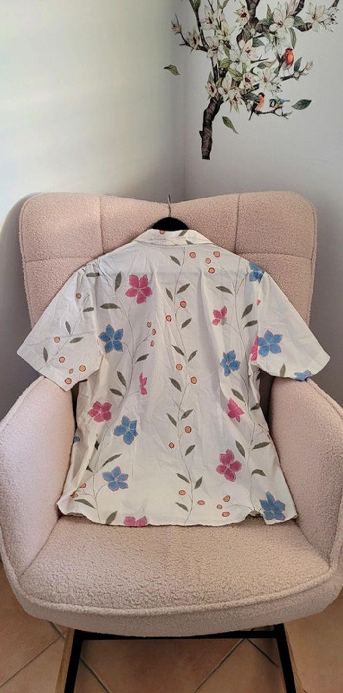 Chemise manches courtes fleurie Vintage 🌸 - photo numéro 2