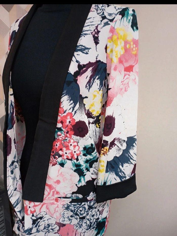 Superbe veste kimono Only motif fleuri - photo numéro 2