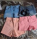 Lot de 3 short fille taille 12 ans + Kdo