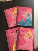 lot de 4 livres princesse