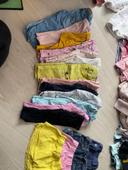 Lot pantalon/legging/short/jupe