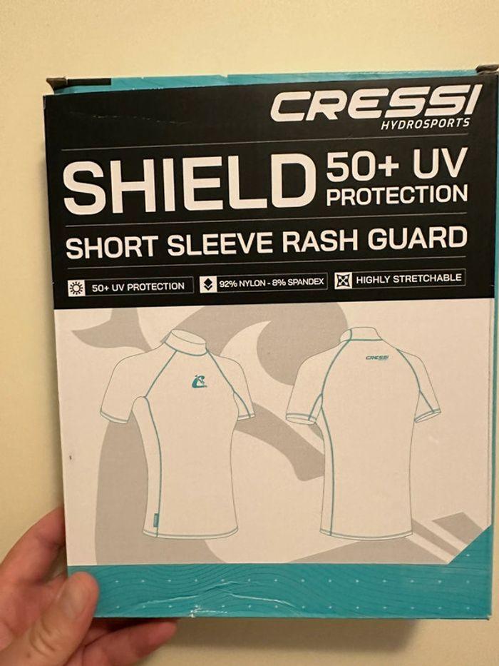 Cressi Shield Lady Rash Guard Short/SL - Rashguard à Manches Courtes - photo numéro 2