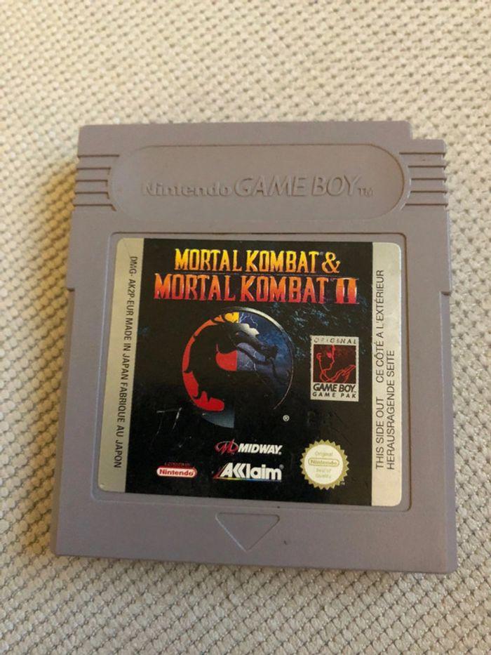 Game boy - Mortal kombat - photo numéro 1