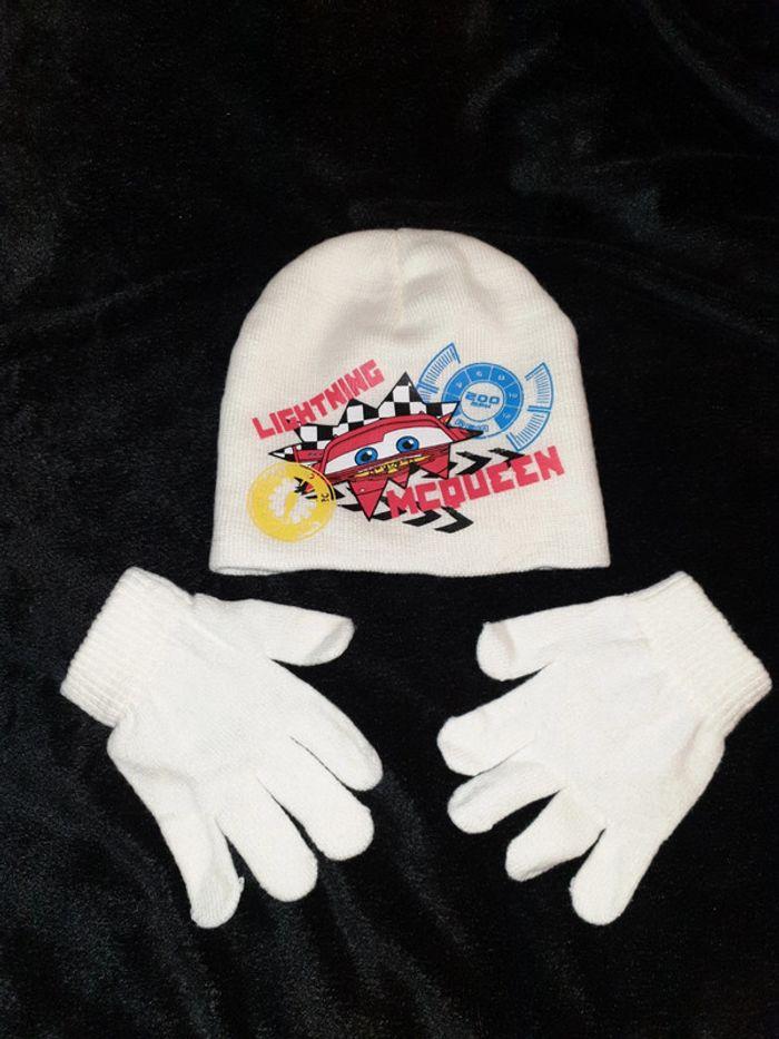 Bonnet et gants Cars - photo numéro 1