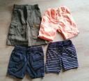 lot 4 shorts bermuda 3 ans