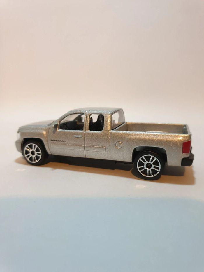 Majorette 217E Chevrolet Silverado Gris Métalisé - 1/71 - photo numéro 10