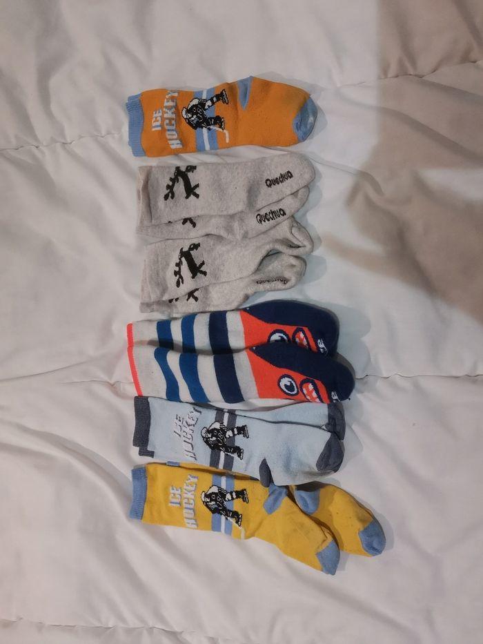 Lot chaussettes de ski - photo numéro 1