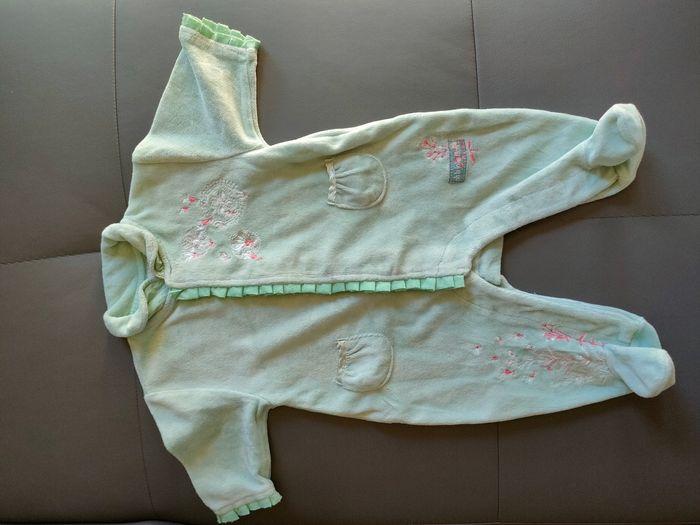 Lot de 3 pyjamas bébé fille taille 1 mois - photo numéro 4