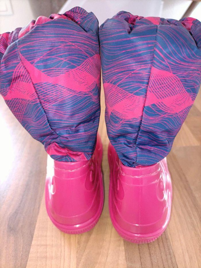 Bottes ski rose et violet 26 - photo numéro 3