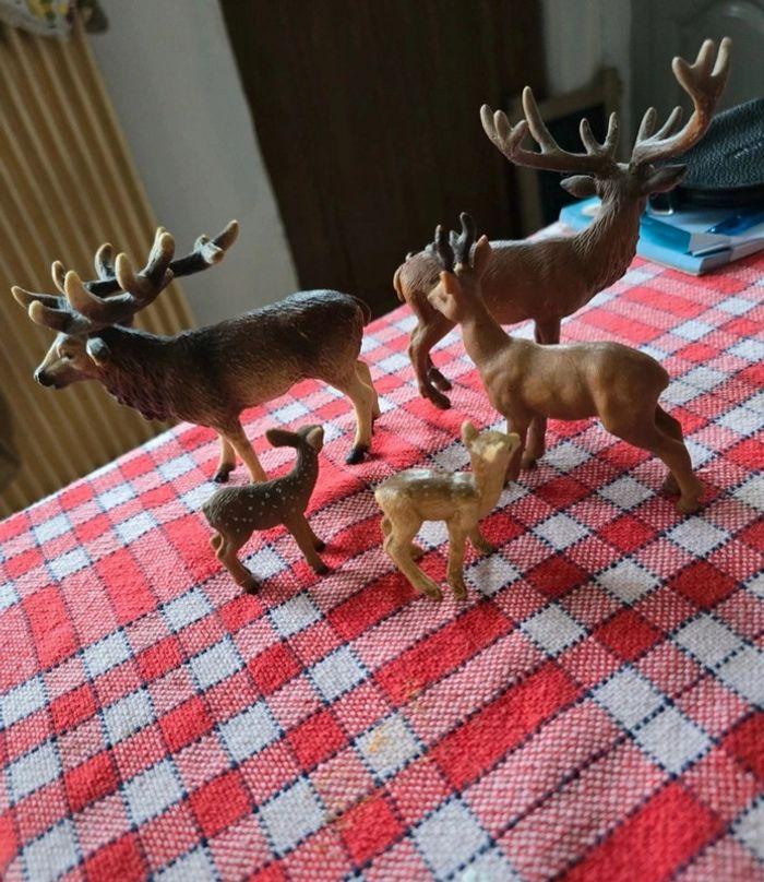 Lot animaux de la forêt schleich - photo numéro 2