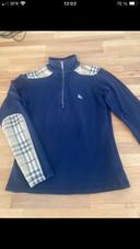 Pull garçon bleu marine taille M enfant (10 ans) Burberry