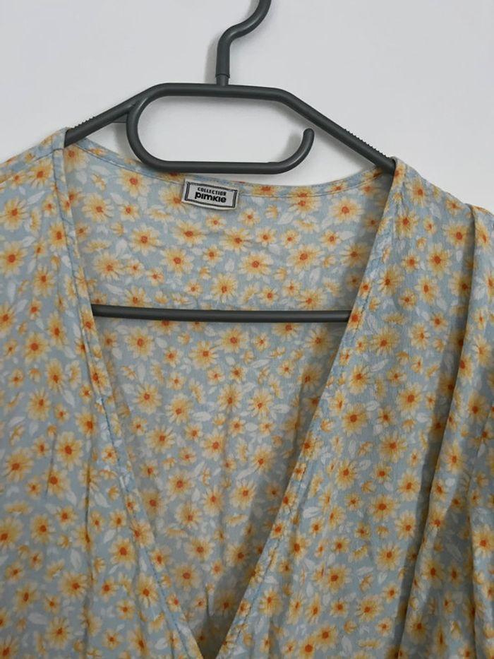 Robe à fleurs Cache-coeur Pimkie T40 - photo numéro 3