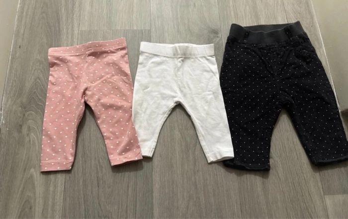 Lot de 3 pantalons bébé - photo numéro 1