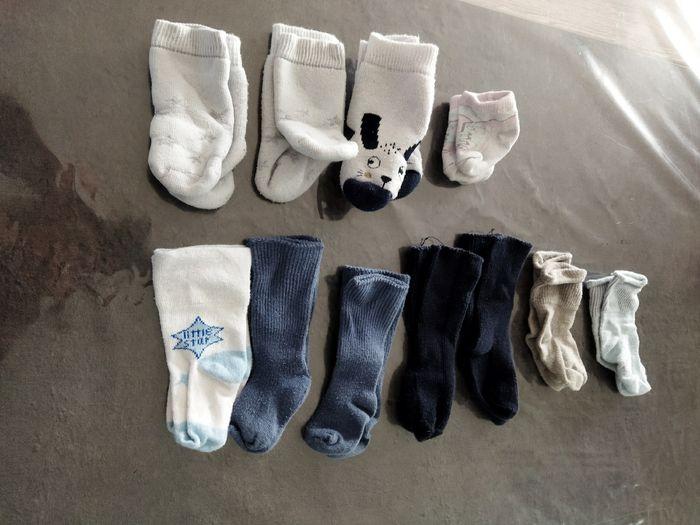 Chaussettes garçon naissance