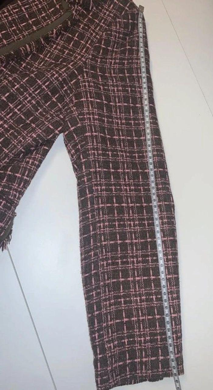 Blazers tailleur Etam Taille 42 marron et rose - photo numéro 7