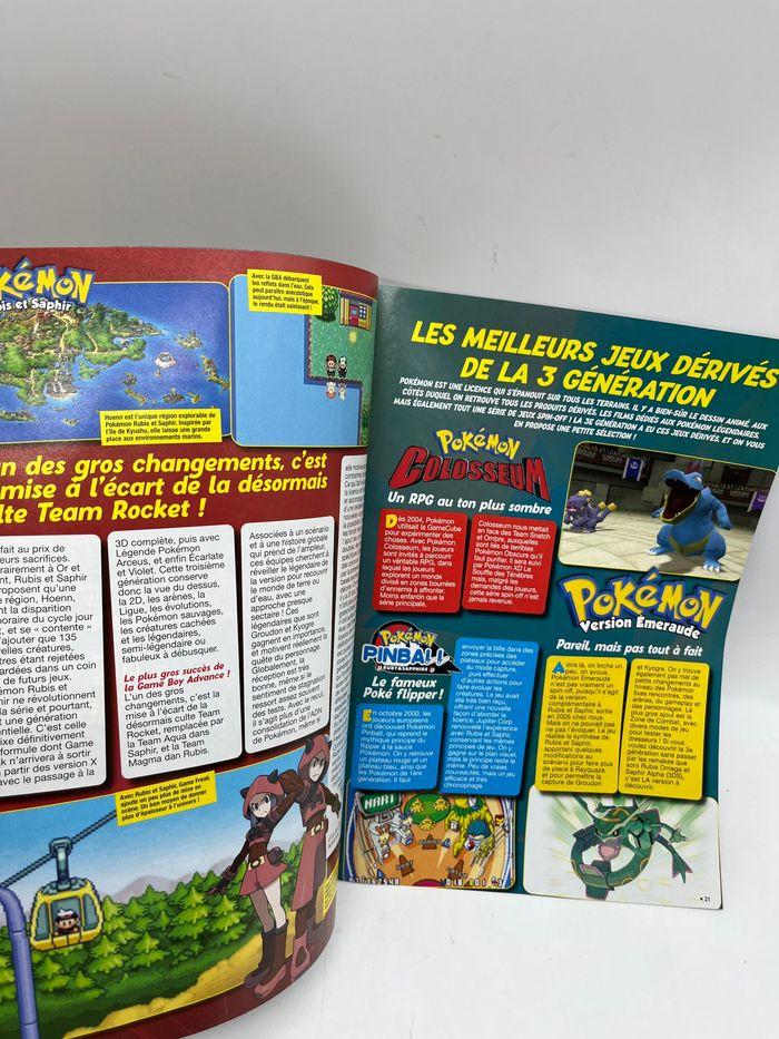 Livre d’activité Magazine 100% Pokémon pour tout savoir sur les Pokemon avec 4 posters XXL neuf - photo numéro 3