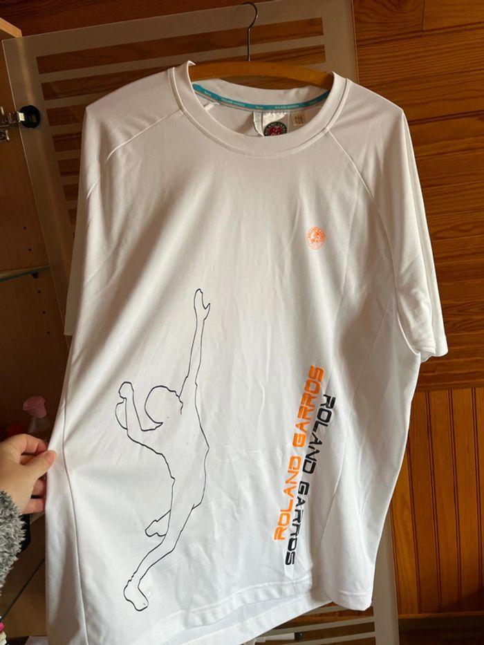 T-shirt, Roland-Garros Adidas - photo numéro 1