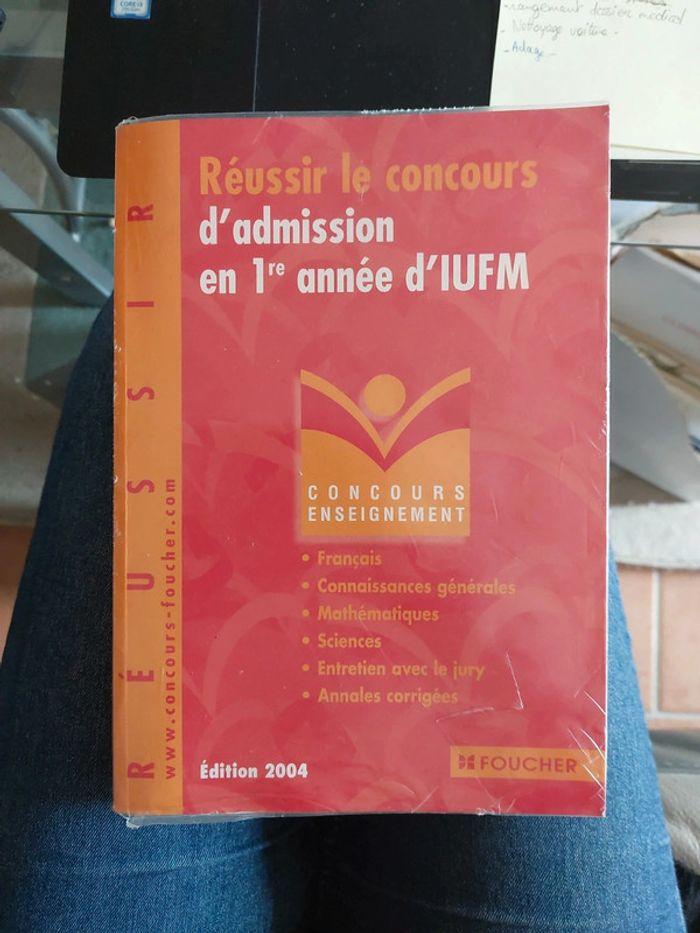 Réussir le concours d'admission à l'inspe