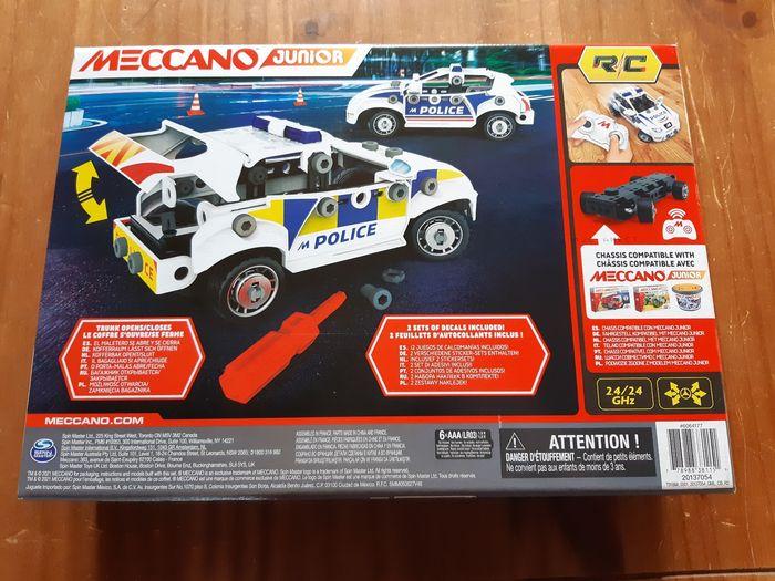 Voiture de police Meccano Junior - photo numéro 3