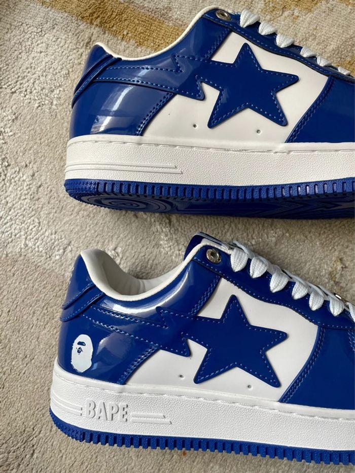 Baskets basses A Bathing Ape Bape Sta Low bleu foncé - photo numéro 9