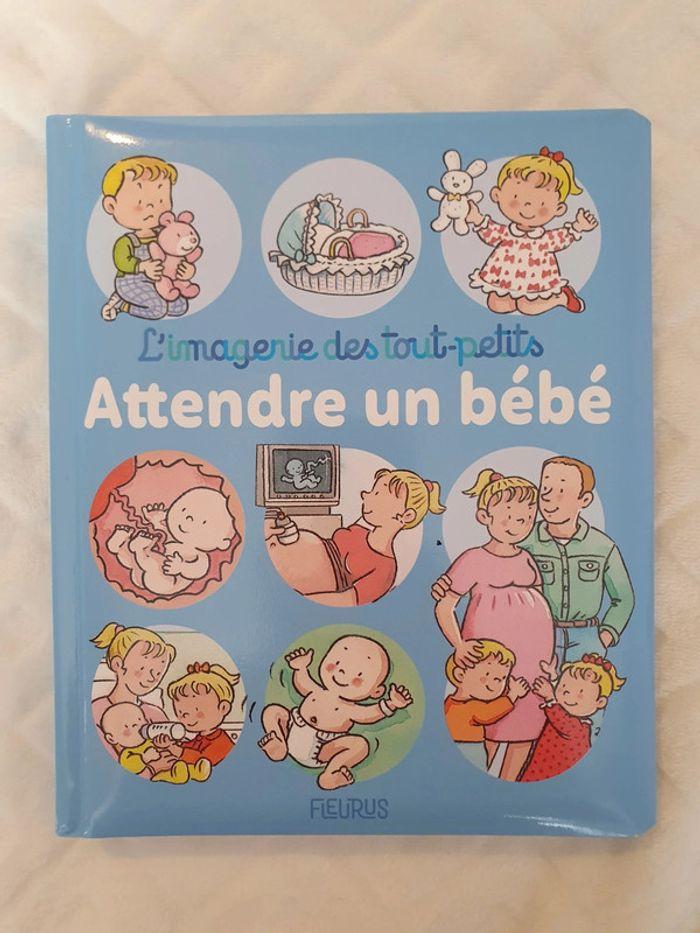 Livre imagier des tout-petits attendre un bébé - photo numéro 1