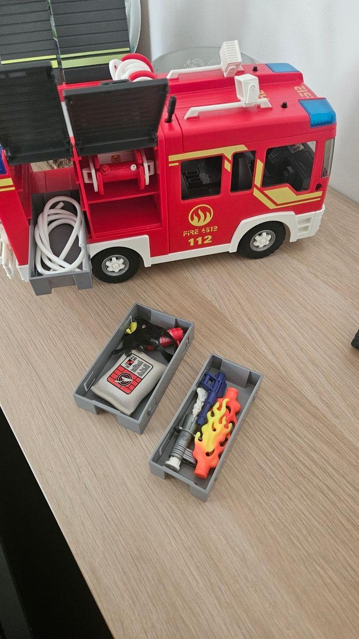 Lot playmobil pompiers - photo numéro 7