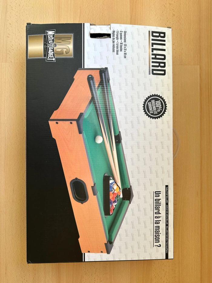 Mini billard de table neuf Master Gadget - photo numéro 1