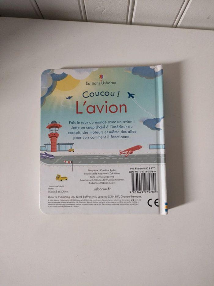 Livre enfant coucou l avion - photo numéro 3