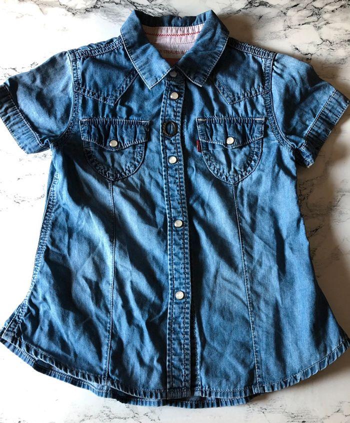 Chemise en jeans Levi’s 6 ans - photo numéro 1