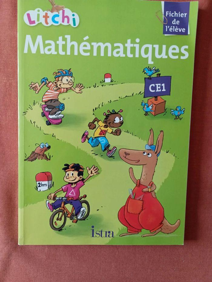 Litchi mathématiques CE1 fichier de l'élève - photo numéro 1