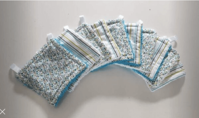 Lingettes lavable petit format