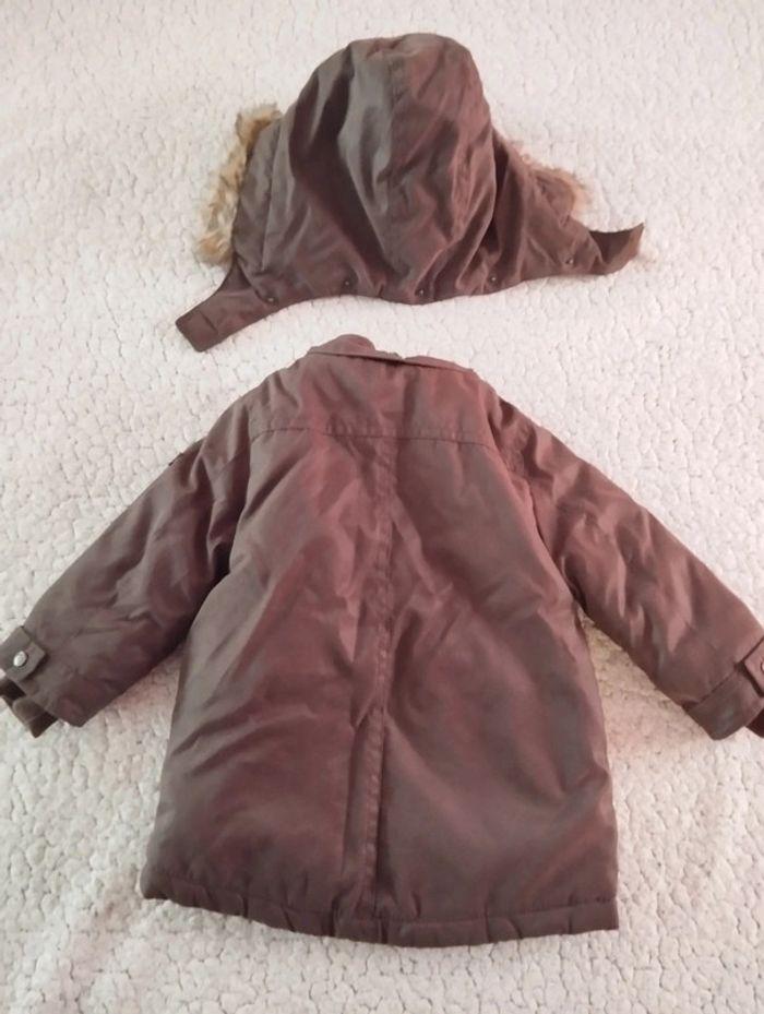 Manteau marron fausse fourrure T9M Sergent Major - photo numéro 6