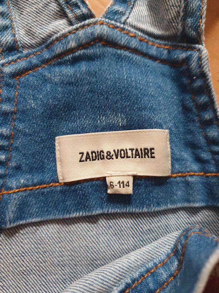 Robe en jean zadig et voltaire 6 ans - photo numéro 5