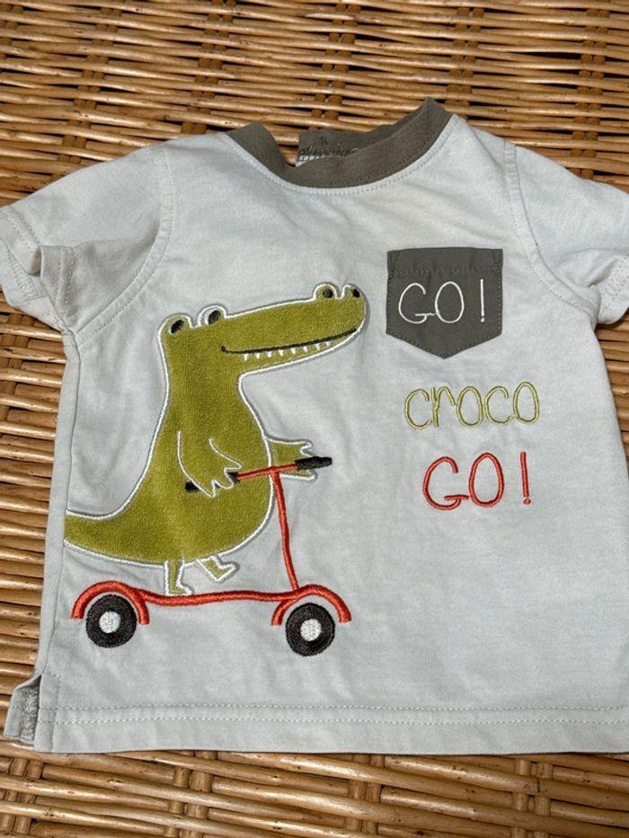 Tee-shirts 6 mois crocodile - photo numéro 2