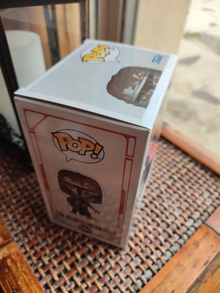 Star wars the mandalorian mudhorn battle 564 funko pop gamestop exclusive bobble head - photo numéro 3