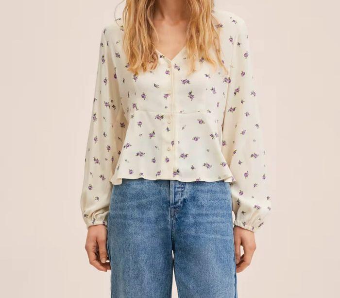 Blouse à fleurs - Mango - photo numéro 4