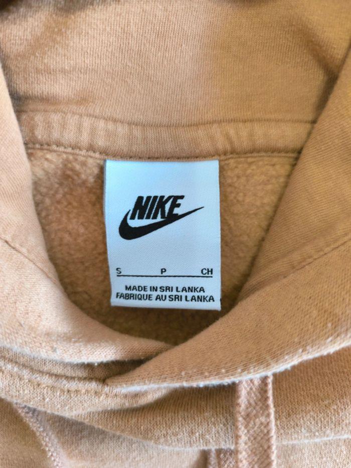 Sweat à Capuche Nike - Camel - photo numéro 4