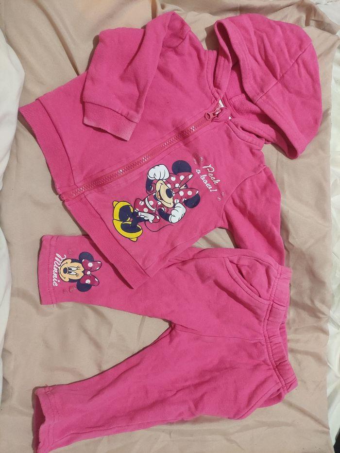 Ensemble pantalon veste fille Disney Minnie - photo numéro 1