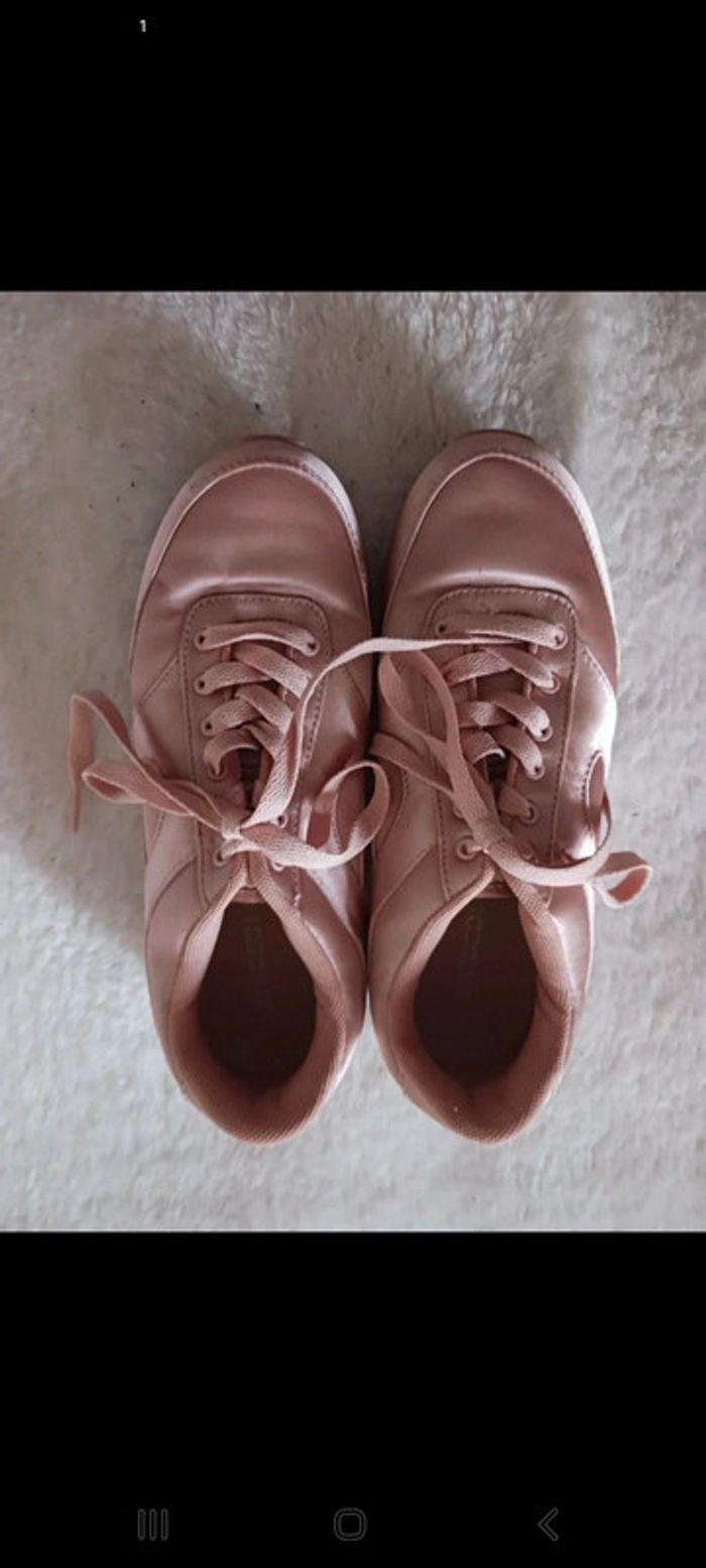 Basket tennis sneackers chaussures rose 38 h&m - photo numéro 1